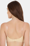 Floret Double Layered  Non Wired 3/4Th Coverage T-Shirt Bra - Skin Skin — thumbnail 5