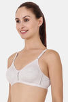 Floret Double Layered  Non Wired 3/4Th Coverage T-Shirt Bra - Cool Grey Iceberg — thumbnail 3