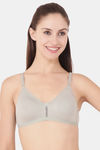 Floret Double Layered  Non Wired 3/4Th Coverage T-Shirt Bra - Cool Grey Iceberg — thumbnail 6