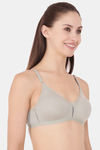 Floret Double Layered  Non Wired 3/4Th Coverage T-Shirt Bra - Cool Grey Iceberg — thumbnail 7