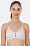 Floret Double Layered  Non Wired 3/4Th Coverage T-Shirt Bra - Cool Grey Lime Green — thumbnail 2