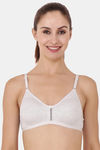 Floret Double Layered  Non Wired 3/4Th Coverage T-Shirt Bra - Cool Grey Tomato — thumbnail 2