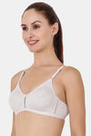 Floret Double Layered  Non Wired 3/4Th Coverage T-Shirt Bra - Cool Grey Tomato — thumbnail 3