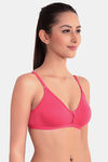 Floret Double Layered  Non Wired 3/4Th Coverage T-Shirt Bra - Cool Grey Tomato — thumbnail 7