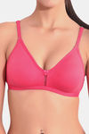 Floret Double Layered  Non Wired 3/4Th Coverage T-Shirt Bra - Cool Grey Tomato — thumbnail 8