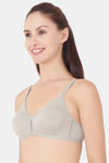 Floret Double Layered  Non Wired 3/4Th Coverage T-Shirt Bra - Iceberg Blue — thumbnail 7