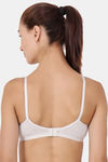 Floret Double Layered  Non Wired 3/4Th Coverage T-Shirt Bra - Iceberg Cool Grey — thumbnail 4