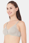 Floret Double Layered  Non Wired 3/4Th Coverage T-Shirt Bra - Iceberg Lime Green — thumbnail 3