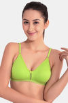 Floret Double Layered  Non Wired 3/4Th Coverage T-Shirt Bra - Iceberg Lime Green — thumbnail 6