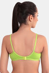 Floret Double Layered  Non Wired 3/4Th Coverage T-Shirt Bra - Iceberg Lime Green — thumbnail 8