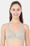 Floret Double Layered  Non Wired 3/4Th Coverage T-Shirt Bra - Lime Green Iceberg — thumbnail 2