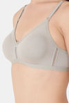 Floret Double Layered  Non Wired 3/4Th Coverage T-Shirt Bra - Lime Green Iceberg — thumbnail 5