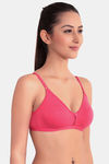 Floret Double Layered  Non Wired 3/4Th Coverage T-Shirt Bra - Lime Green Tomato — thumbnail 7
