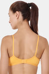 Floret Double Layered  Non Wired 3/4Th Coverage T-Shirt Bra - Magenta Marigold — thumbnail 8