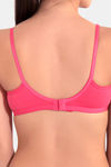 Floret Double Layered  Non Wired 3/4Th Coverage T-Shirt Bra - Marigold Tomato — thumbnail 8
