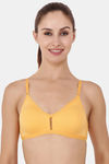Floret Double Layered  Non Wired 3/4Th Coverage T-Shirt Bra - Nude Marigold — thumbnail 2