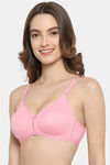Floret Double Layered  Non Wired 3/4Th Coverage T-Shirt Bra - Pink Wine — thumbnail 3