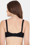 Floret Double Layered  Non Wired Full Coverage Super Support Bra - Black Tomato — thumbnail 11