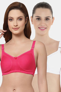 Magenta White