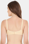 Floret Double Layered  Non Wired Full Coverage Super Support Bra - Navy Skin — thumbnail 11