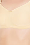 Floret Double Layered  Non Wired Full Coverage Super Support Bra - White Skin — thumbnail 11