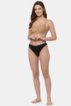 Floret Double Layered  Non Wired Full Coverage Super Support Bra - Nude Marigold — thumbnail 6