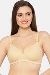 Floret Padded Non-Wired Full Coverage T-Shirt Bra - Skin — thumbnail 1