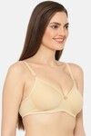 Floret Padded Non-Wired Full Coverage T-Shirt Bra - Skin — thumbnail 4