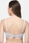 Floret Non-Wired Full Coverage Push-Up Bra - Grey — thumbnail 2