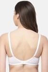 Floret Non-Wired Full Coverage Push-Up Bra - White — thumbnail 2
