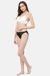 Floret Non-Wired Full Coverage Push-Up Bra - White — thumbnail 6