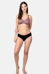 Floret Double Layered Non-Wired Full Coverage Maternity / Nursing Bra - Wood — thumbnail 6