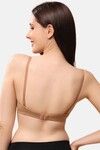 Floret Padded Non-Wired Medium Coverage T-Shirt Bra - Nude — thumbnail 2
