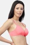 Floret Padded Non-Wired Medium Coverage T-Shirt Bra - Rose — thumbnail 4