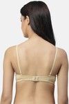 Floret Padded Non-Wired Medium Coverage T-Shirt Bra - Skin — thumbnail 2