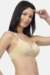 Floret Padded Non-Wired Medium Coverage T-Shirt Bra - Skin — thumbnail 3