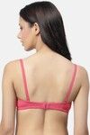 Floret Padded Non-Wired Medium Coverage T-Shirt Bra - Tomato — thumbnail 2