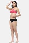 Floret Padded Non-Wired Medium Coverage T-Shirt Bra - Tomato — thumbnail 6