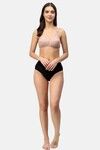 Floret Double Layered Non-Wired Full Coverage Super Support Bra - Caramel — thumbnail 6