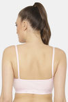 Floret Medium Impact Seamless Sports Bra - Pink — thumbnail 2