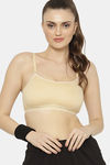 Floret Medium Impact Seamless Sports Bra - Skin — thumbnail 1