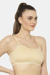Floret Medium Impact Seamless Sports Bra - Skin — thumbnail 3
