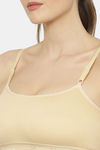 Floret Medium Impact Seamless Sports Bra - Skin — thumbnail 5