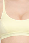 Floret Medium Impact Slip On Sports Bra - Lemon — thumbnail 5