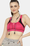 Floret High Impact Seamless Sports Bra - Magenta — thumbnail 1