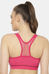 Floret High Impact Seamless Sports Bra - Magenta — thumbnail 2