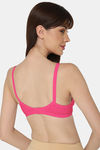 Naidu Hall Single Layered Non Wired 3/4th Coverage T-Shirt Bra - Fuchsia — thumbnail 4