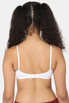 Naidu Hall Single Layered Non Wired Medium Coverage T-Shirt Bra - White — thumbnail 4