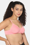 Naiduhall Non Wired Non Padded Medium Coverage T-Shirt Bra - Pink — thumbnail 2