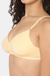 Naidu Hall Single Layered Non Wired Medium Coverage T-Shirt Bra - Skin — thumbnail 6